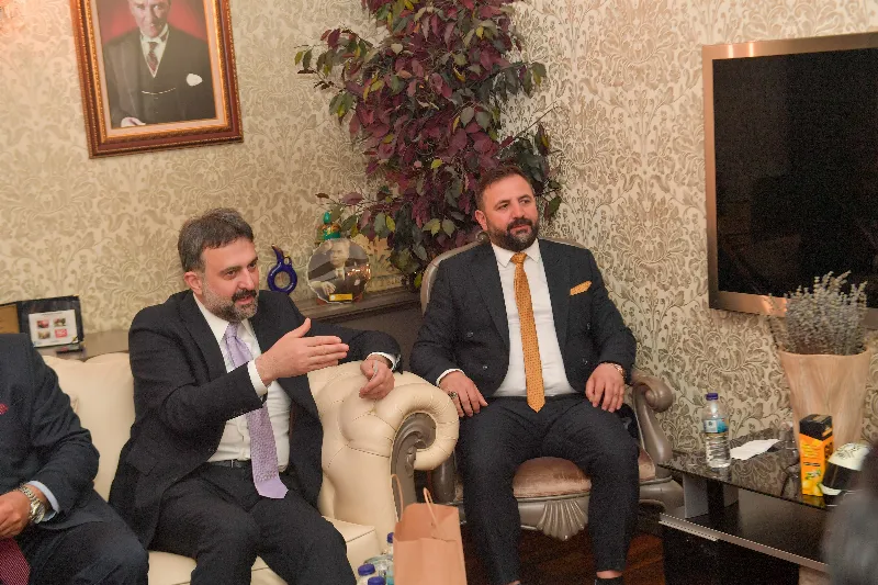 Ankara Kuryeler Esnaf Odası Başkanı Ramazan Akpınar AKK Başkanı Halil İbrahim Yılmaz’ı Ziyaret Etti — fotoğraf 6