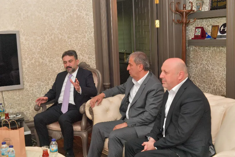 Ankara Servis Aracı İşletmecileri Esnaf Odası Başkanı İlyas Aktürk AKK Başkanı Halil İbrahim Yılmaz’ı Ziyaret Etti — fotoğraf 6
