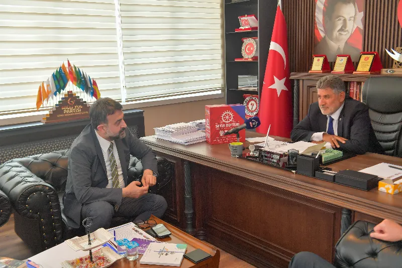 AKK Başkanı Halil İbrahim Yılmaz Ve Beraberindeki Heyet Milli Yol Partisi Genel Başkanı Remzi Çayır’ı Ziyaret Etti — fotoğraf 7