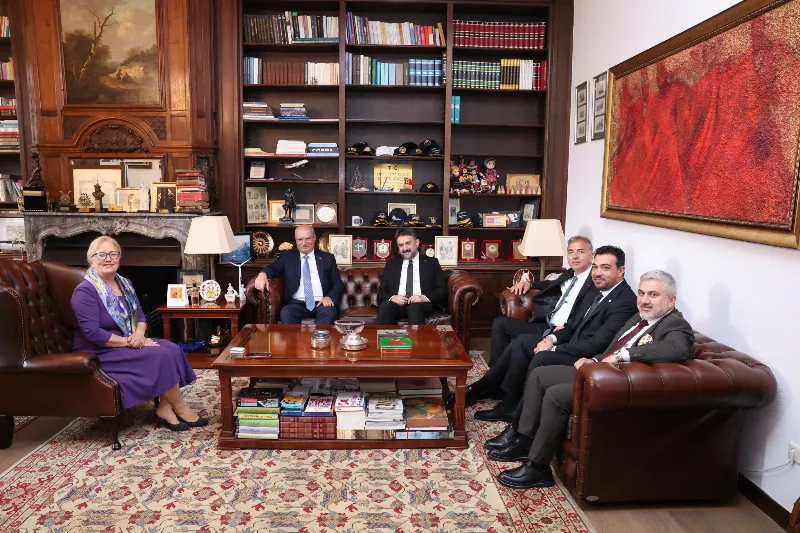 AKK Başkanı Ve ATO Başkan Vekili Halil İbrahim Yılmaz T.C. Lahey Büyükelçisi Fatma Ceren Yazgan’ı Ziyaret Etti — fotoğraf 3