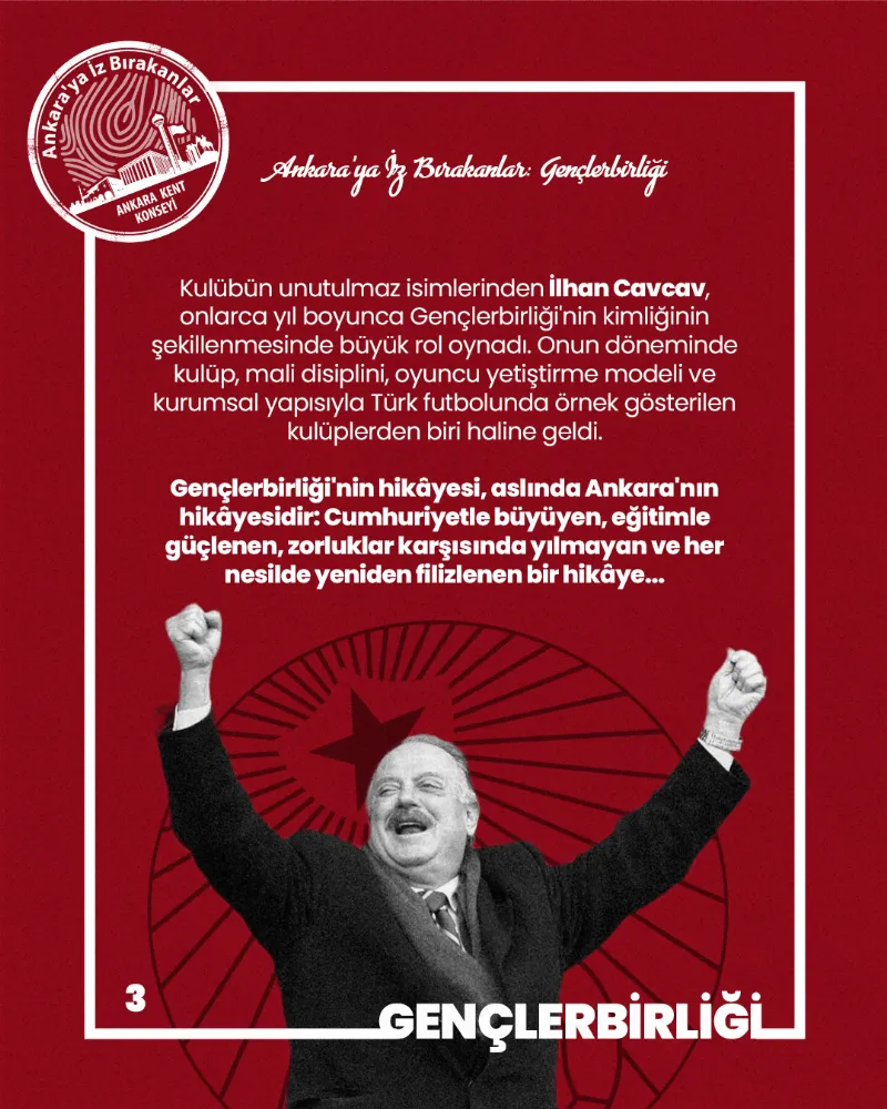 Ankara’ya İz Bırakanlar: Gençlerbirliği Spor Kulübü — fotoğraf 5