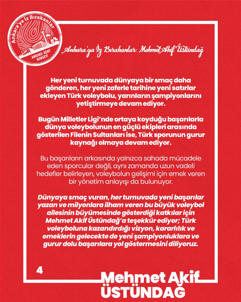 Ankara’ya İz Bırakanlar: Mehmet Akif Üstündağ — fotoğraf 6