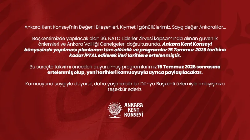 Ankara Kent Konseyi’nin Değerli Bileşenleri, Kıymetli gönüllülerimiz, Saygıdeğer Ankaralılar… — fotoğraf 2