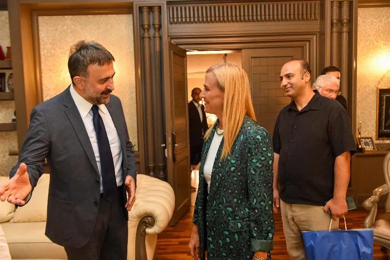 AKK Başkanı Halil İbrahim Yılmaz Prof. Dr. İpek Özkal Sayan’ı Ağırladı — fotoğraf 2
