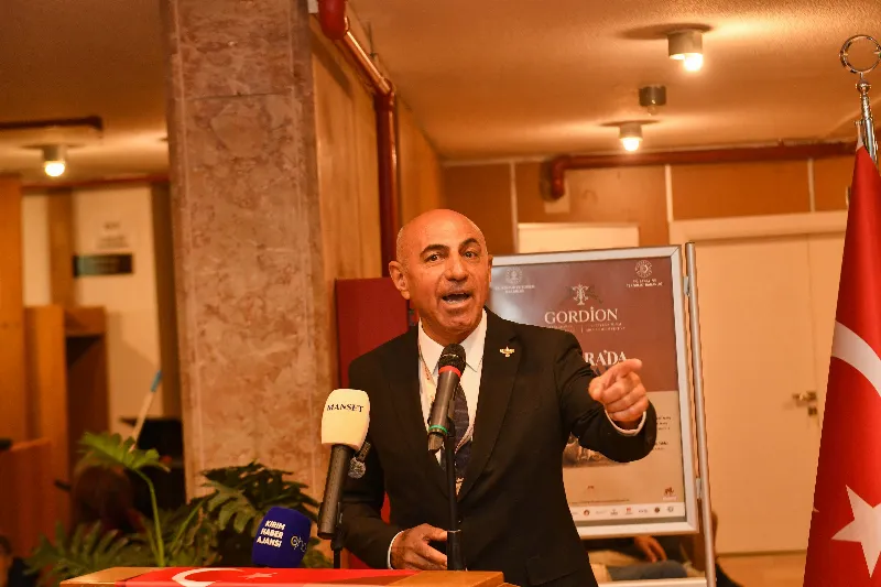 AKK Başkanı Halil İbrahim Yılmaz, III. GORDİON ULUSLARARASI ARKEOFİLM FESTİVALİ’nin Açılışına Katıldı — fotoğraf 6