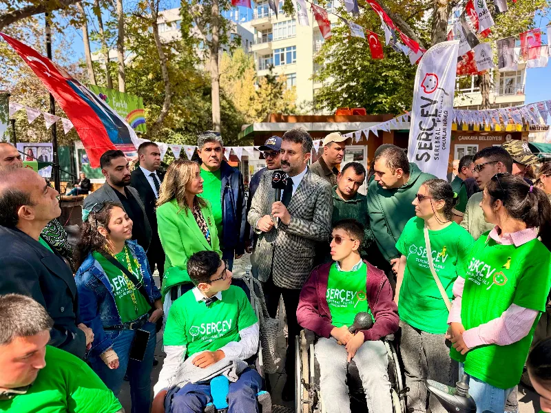AKK Başkanı Halil İbrahim Yılmaz, 6 Ekim Dünya Serebral Palsi Günü Etkinliğine Katıldı — fotoğraf 3