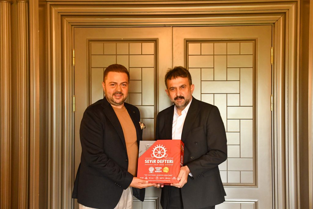 AKK Başkanı Halil İbrahim Yılmaz, Gençlerbirliği Yönetim Kurulu Başkan Vekili Mehmet Doğru’yu Ağırladı — fotoğraf 3