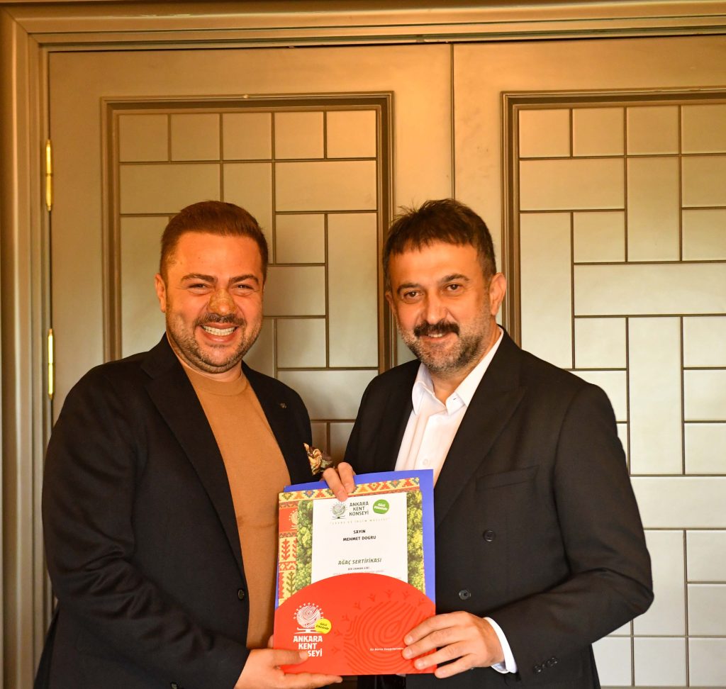 AKK Başkanı Halil İbrahim Yılmaz, Gençlerbirliği Yönetim Kurulu Başkan Vekili Mehmet Doğru’yu Ağırladı — fotoğraf 4