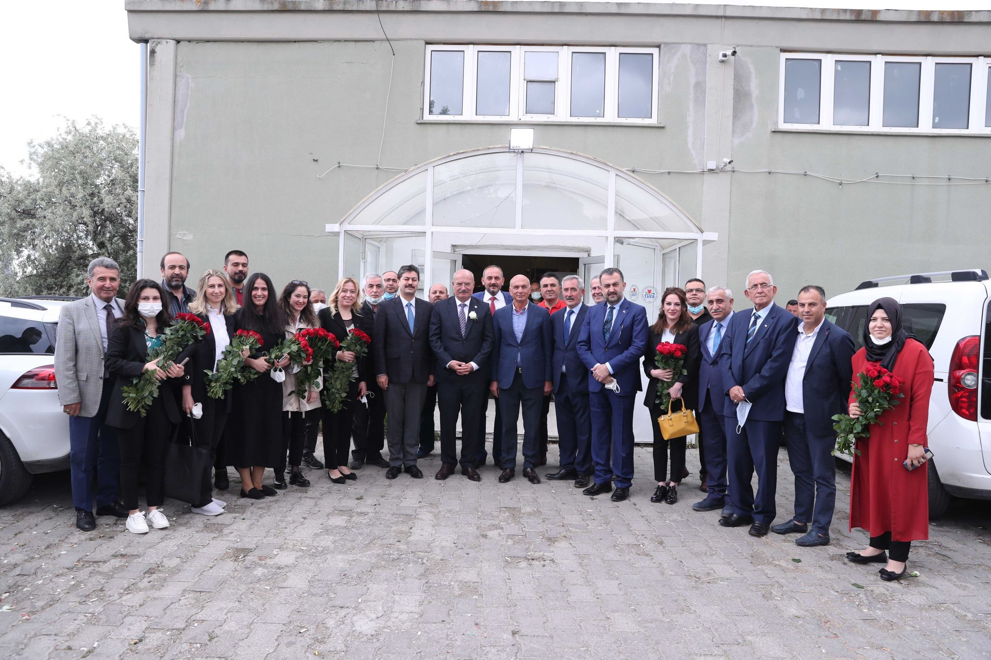 ATO Başkan Yardımcısı Halil İbrahim Yılmaz, Çiçek Borsasını Ziyaret Etti