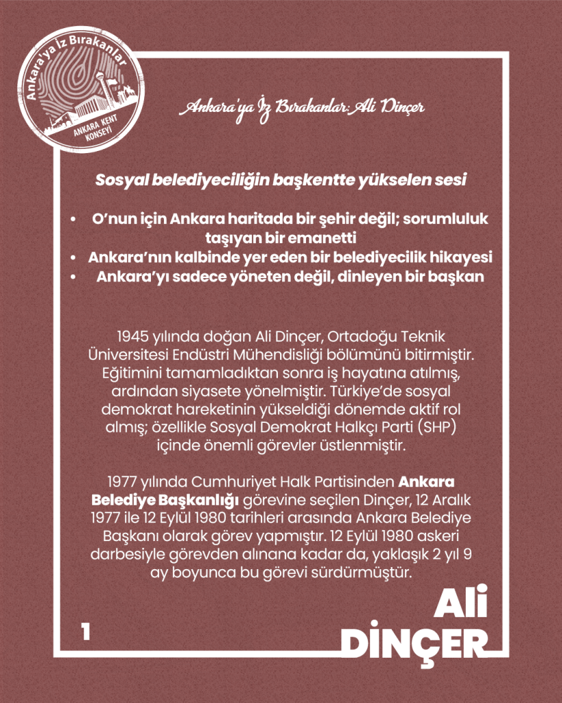 Ankara’ya İz Bırakanlar: Ali Dinçer — fotoğraf 3