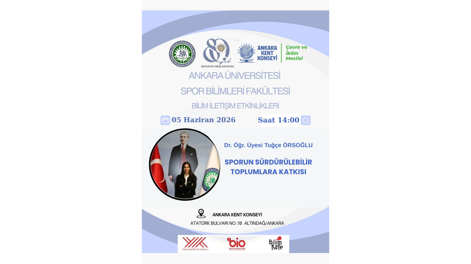 “Sporun Sürdürülebilir Toplumlara Katkısı” Programı