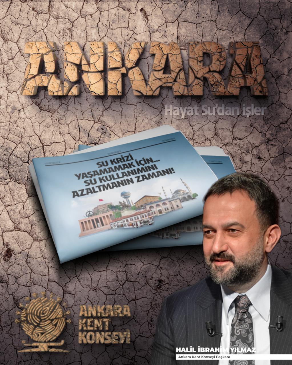 Ankara’da Su Krizi Yaşamamak İçin: SU Kullanımını Azaltmanın Zamanı…