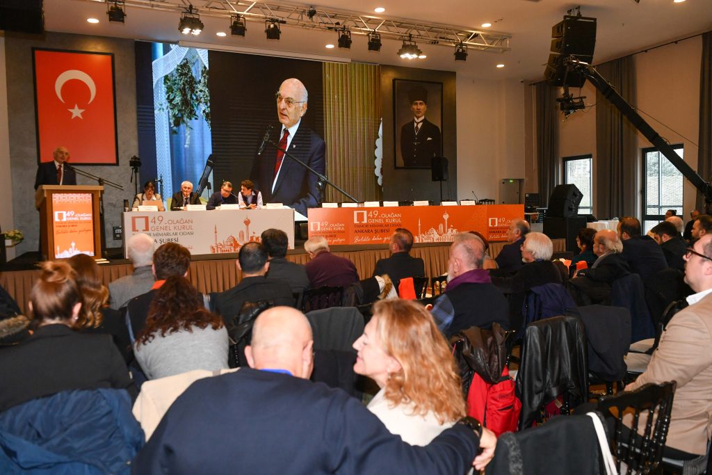 AKK Başkanı Halil İbrahim Yılmaz, TMMOB Mimarlar Odası Ankara Şubesi 49. Olağan Genel Kuruluna Katıldı — fotoğraf 12