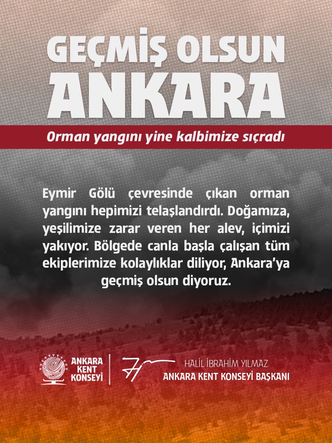 GEÇMİŞ OLSUN ANKARA
