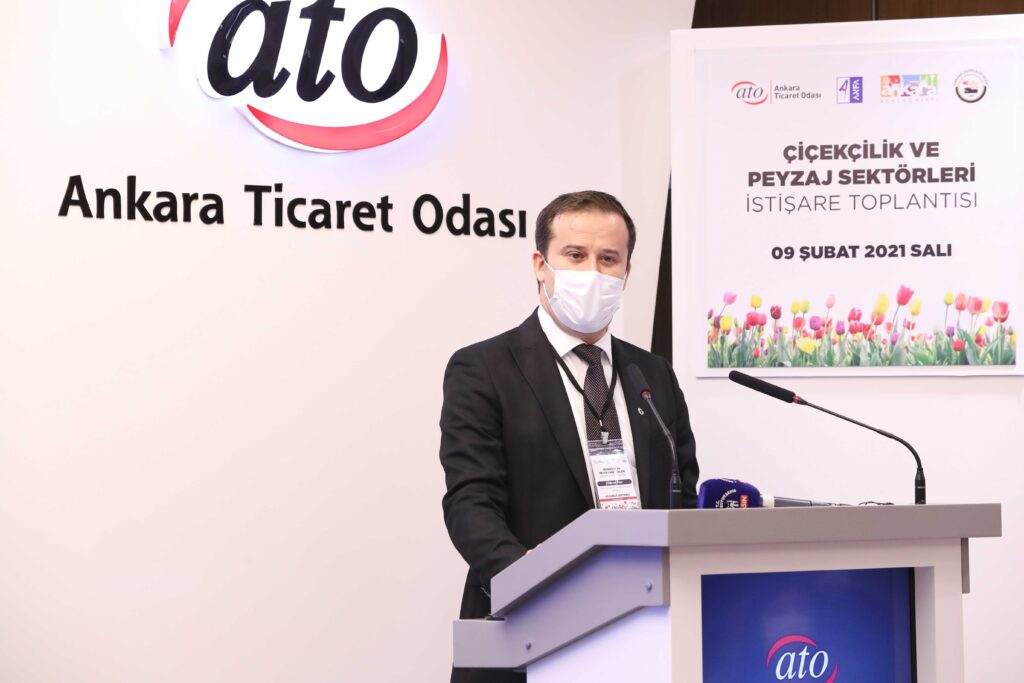 Halil İbrahim Yılmaz, Çiçekçilik ve Peyzaj Sektörleri Toplantısında — fotoğraf 3