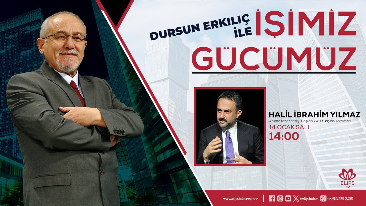 Halil İbrahim Yılmaz, Dursun Erkılıç ile İşimiz Gücümüz Programında