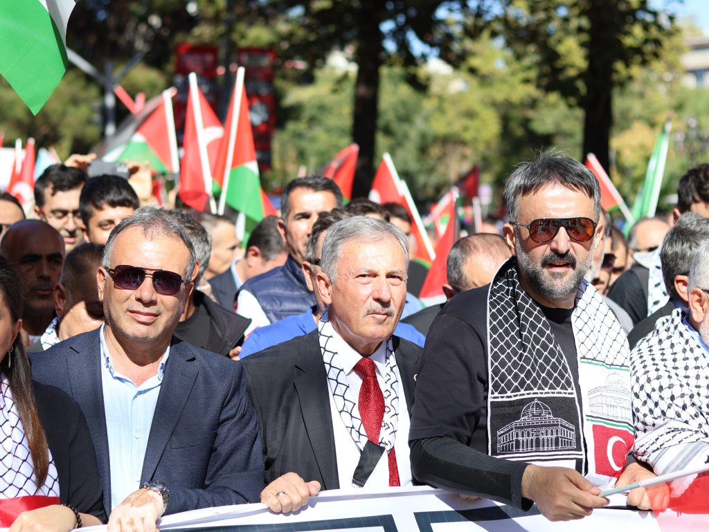 Başkent’te Yüzbinler Filistin İçin Tek Yürek Oldu — fotoğraf 6