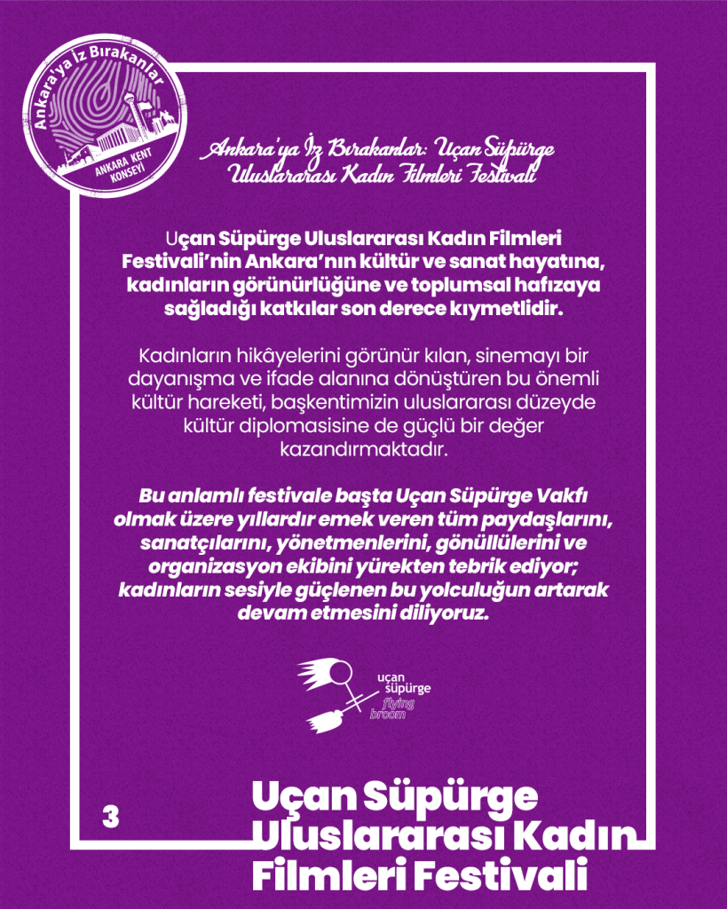 Ankara’ya İz Bırakanlar: Uçan Süpürge Uluslararası Kadın Filmleri Festivali — fotoğraf 5