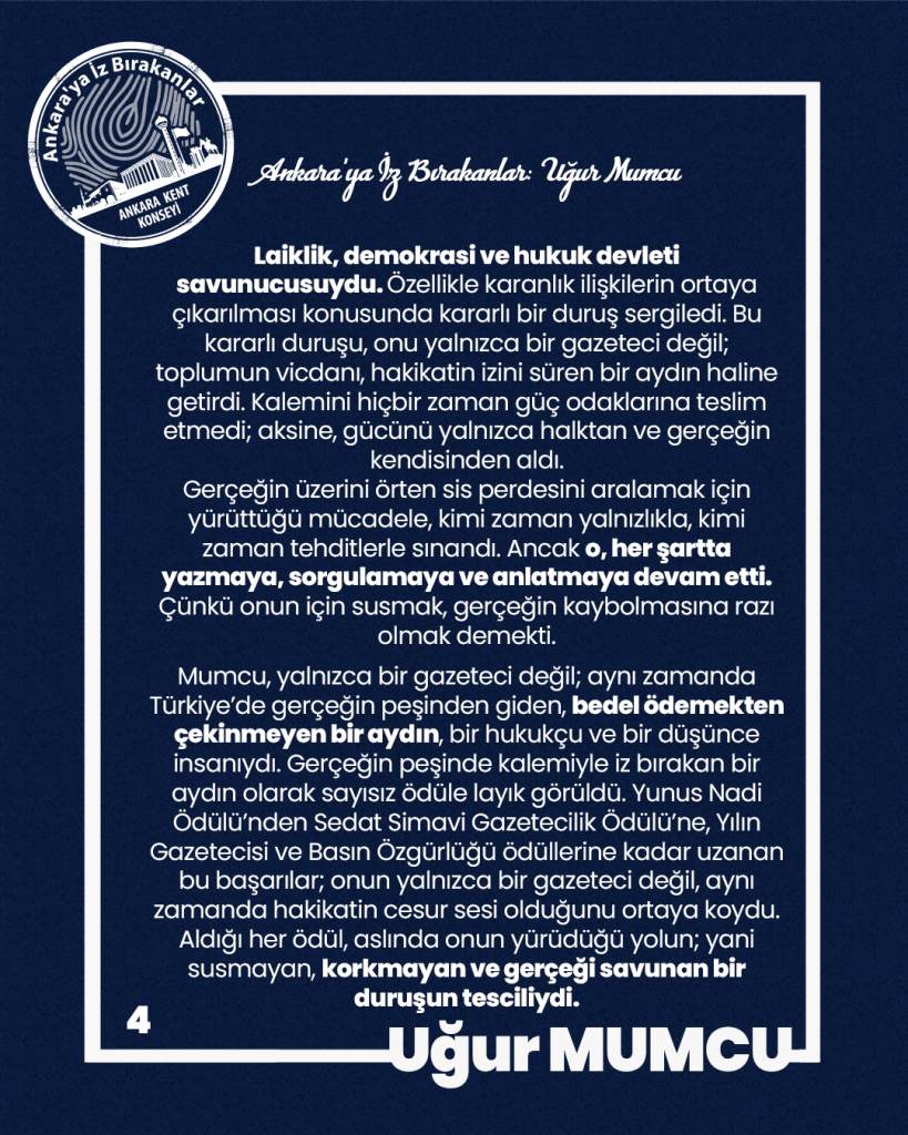 Ankara’ya İz Bırakanlar: Uğur Mumcu — fotoğraf 5
