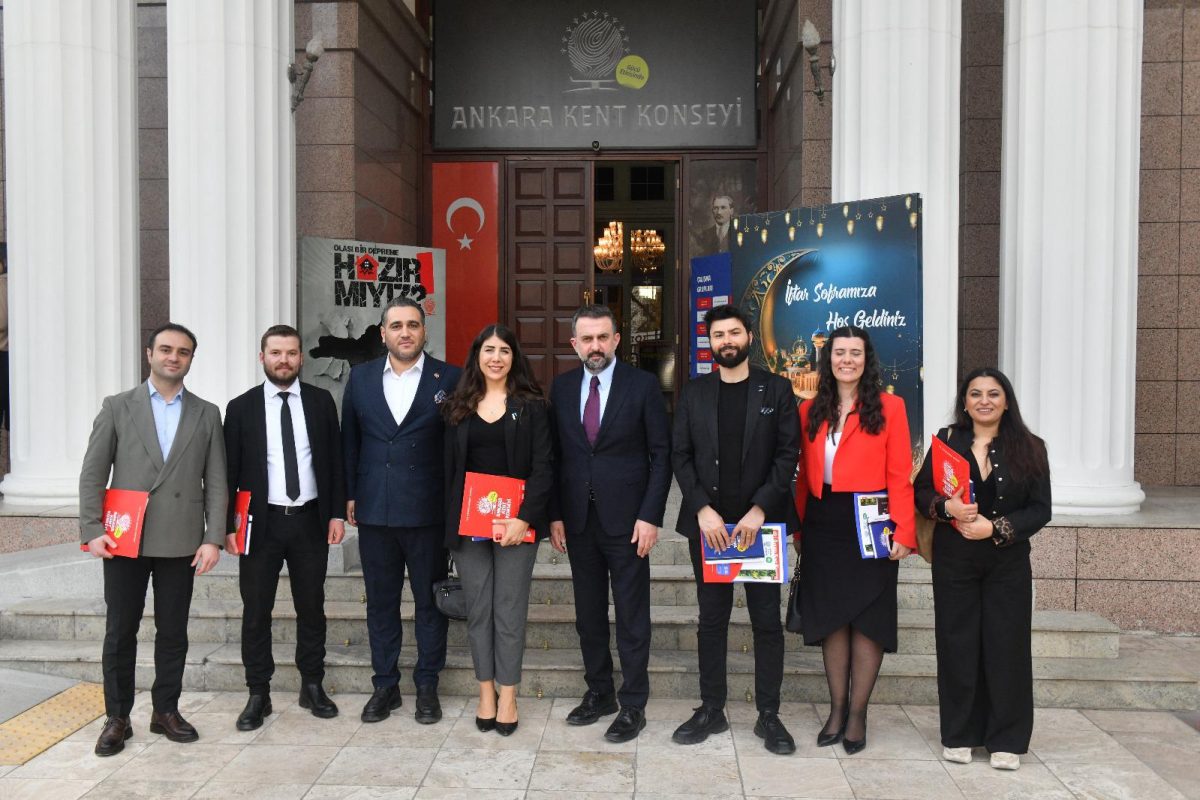 JCI Türkiye ve JCI Ankara Ekibinden Ankara Kent Konseyi’ne Ziyaret