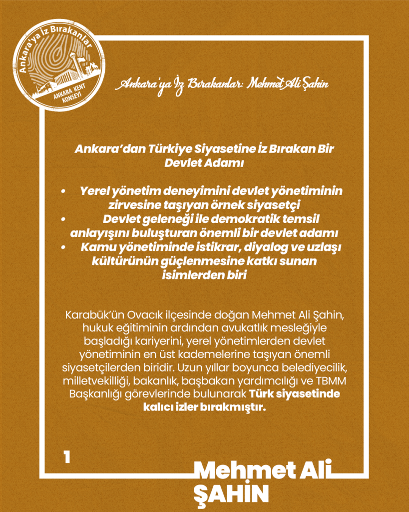 Ankara’ya İz Bırakanlar: Mehmet Ali Şahin — fotoğraf 3