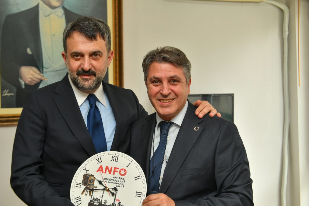 AKK Başkanı Halil İbrahim Yılmaz Ankara Fotığrafçılar Esnaf Ve Sanatkarlar Odası Başkanı Fevzi Gündoğdu’ya Tebrik Ziyareti — fotoğraf 7
