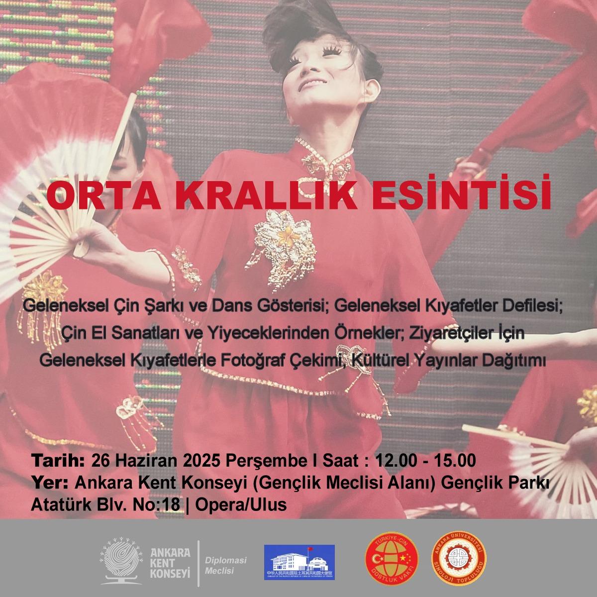 Çin Kültürü Ankara’da !