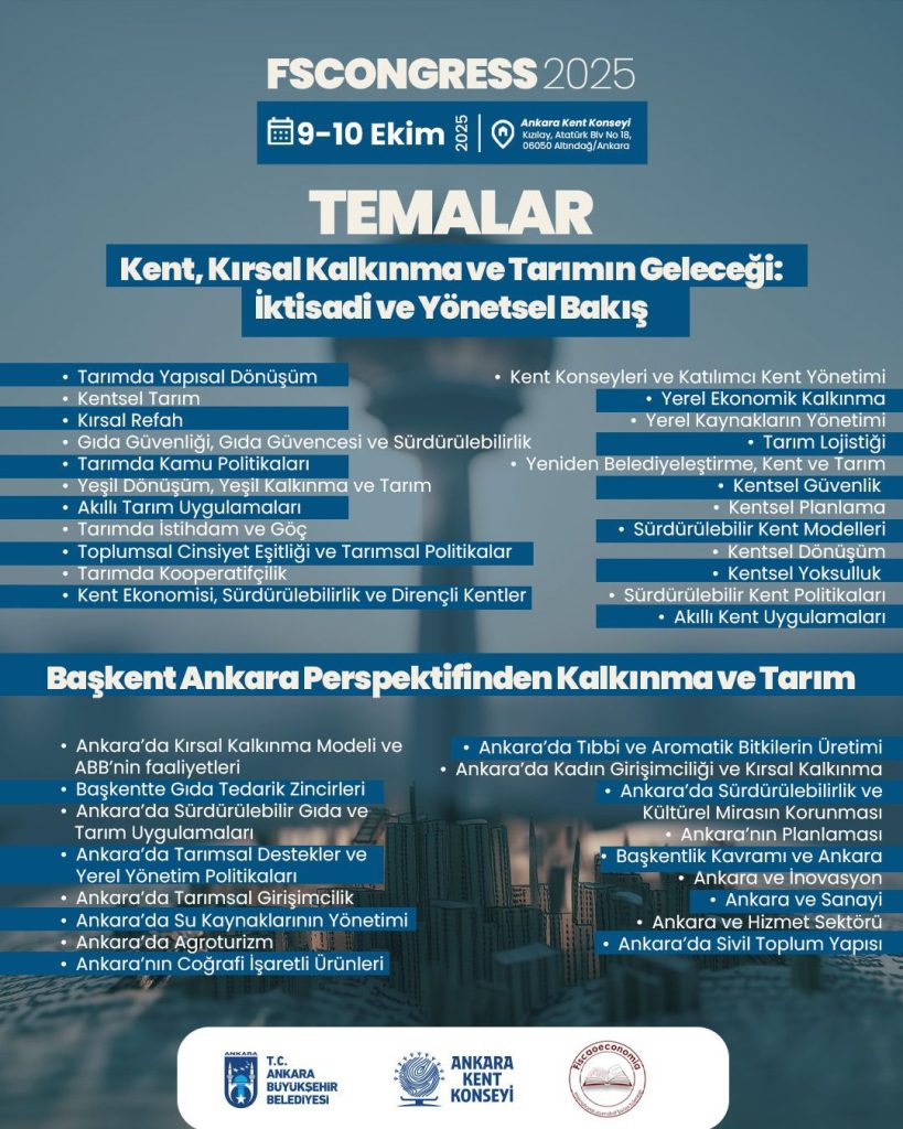 FSCONGRESS 2025: Geleceğin Kentleri ve Tarımı İçin Buluşuyoruz! — fotoğraf 3