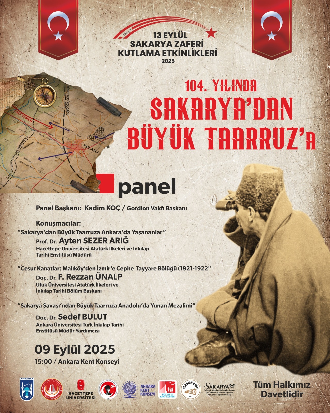 104. Yılında Sakarya’dan Büyük Taarruz’a!