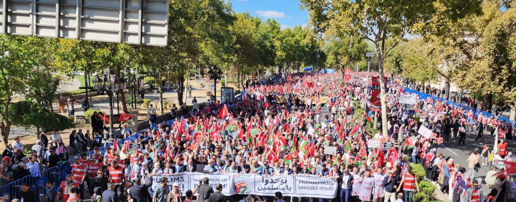 Başkent’te Yüzbinler Filistin İçin Tek Yürek Oldu — fotoğraf 20
