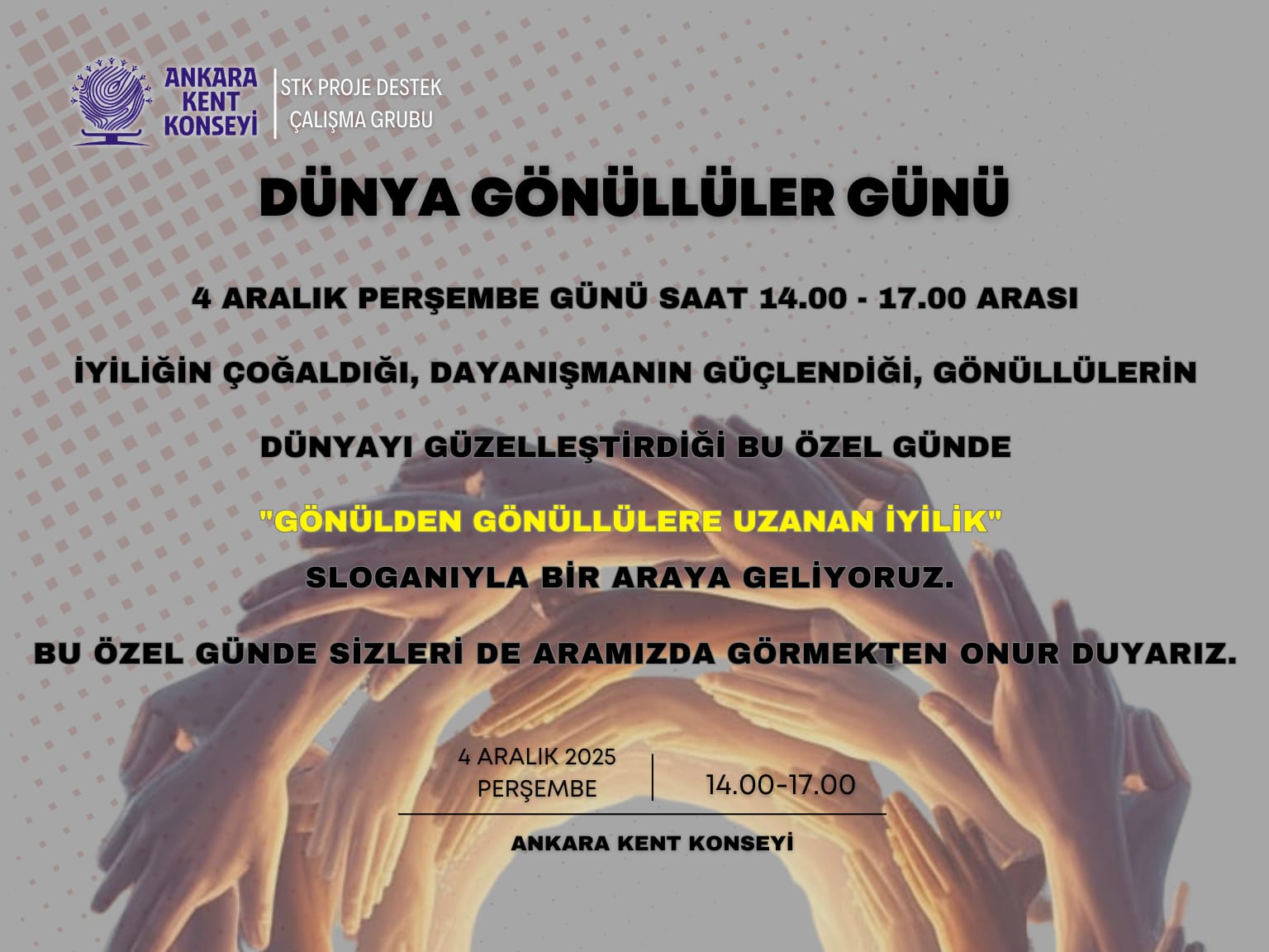 Gönülden Gönüllülere Uzanan İyilik