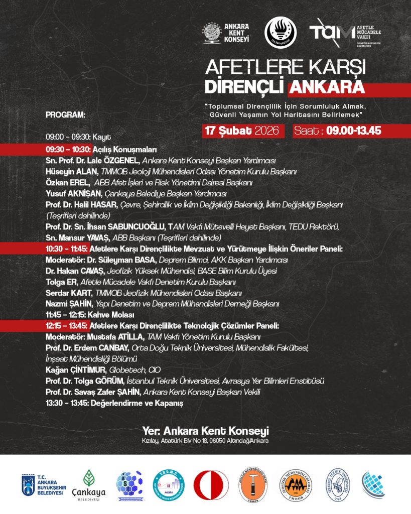 Afetlere Karşı Dirençli Ankara — fotoğraf 3