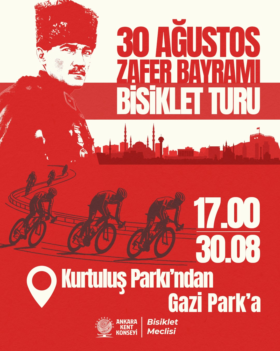Pedallar, Zafer İçin Çevrilecek!