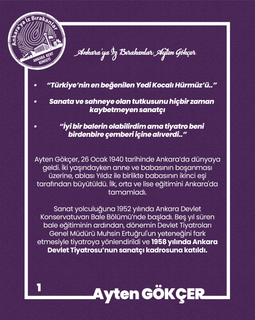 Ankara’ya İz Bırakanlar: Ayten Gökçer — fotoğraf 3