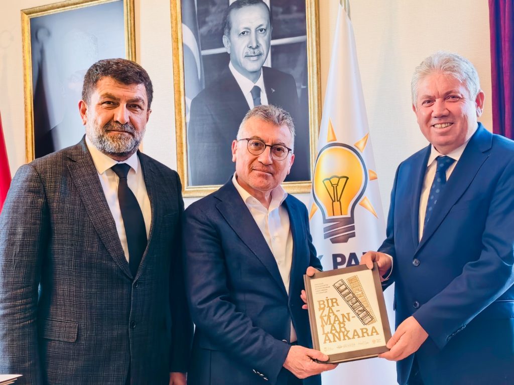 ANKARA KENT KONSEYİ BAŞKANI HALİL İBRAHİM YILMAZ AK PARTİ TBMM GRUP BAŞKANI ABDULLAH GÜLER’İ ZİYARET ETTİ — fotoğraf 4