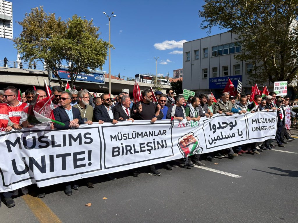 Başkent’te Yüzbinler Filistin İçin Tek Yürek Oldu — fotoğraf 8