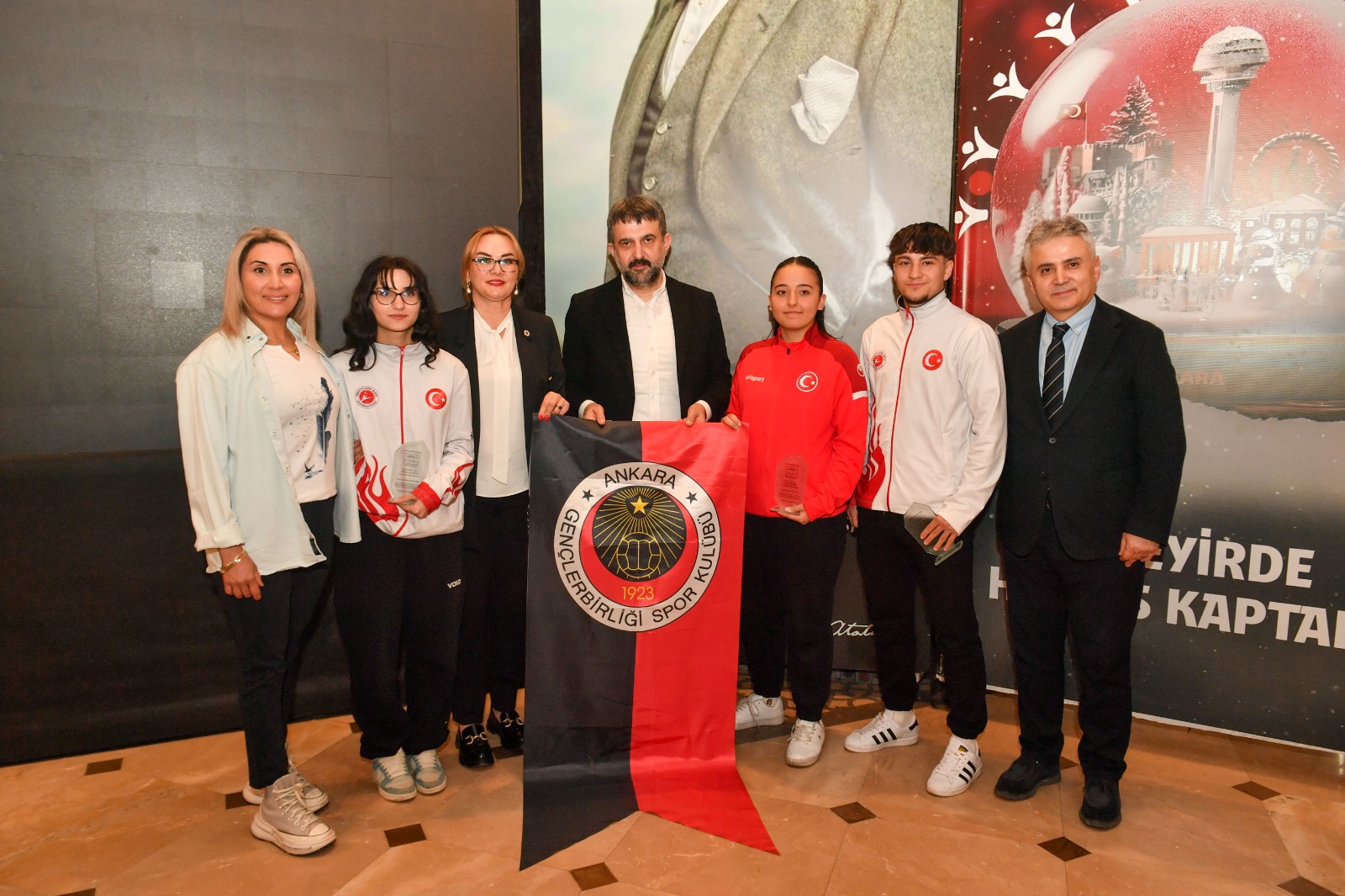 Gençlerbirliği Sporcularından Ankara Kent Konseyi’ne Ziyaret