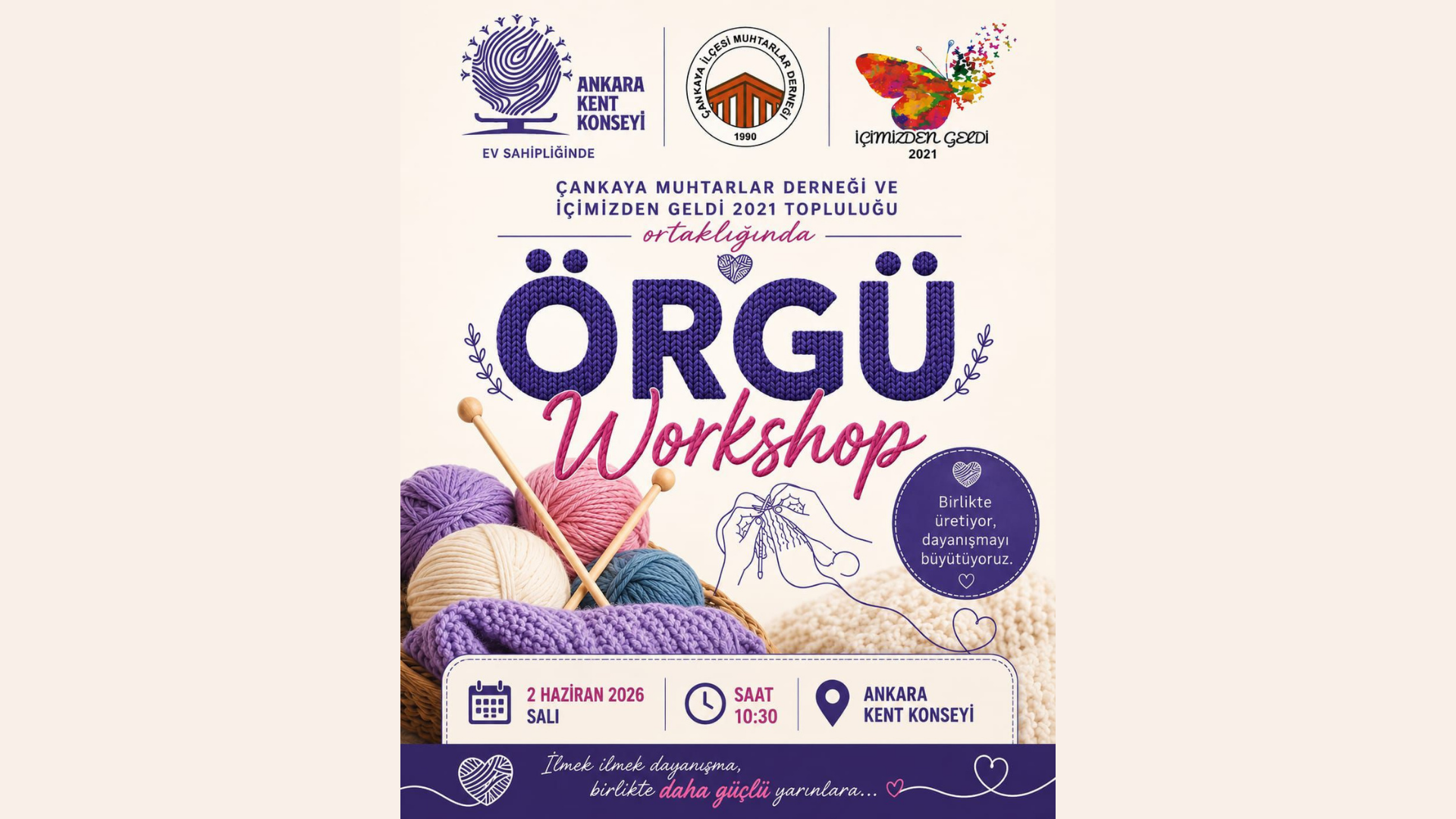 Örgü Workshop Etkinliği