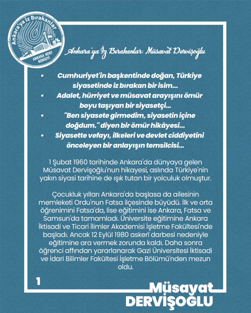 Ankara’ya İz Bırakanlar: Müsavat Dervişoğlu — fotoğraf 3