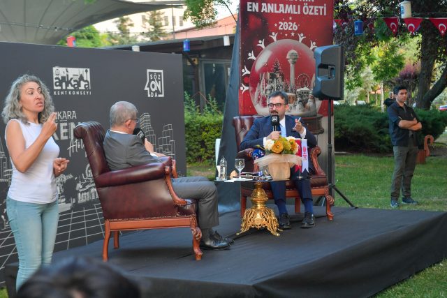 Prof. Dr. Ahmet Davutoğlu — etkinlikten kare 17