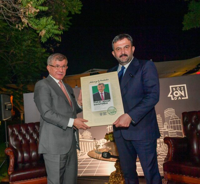 Prof. Dr. Ahmet Davutoğlu — etkinlikten kare 20
