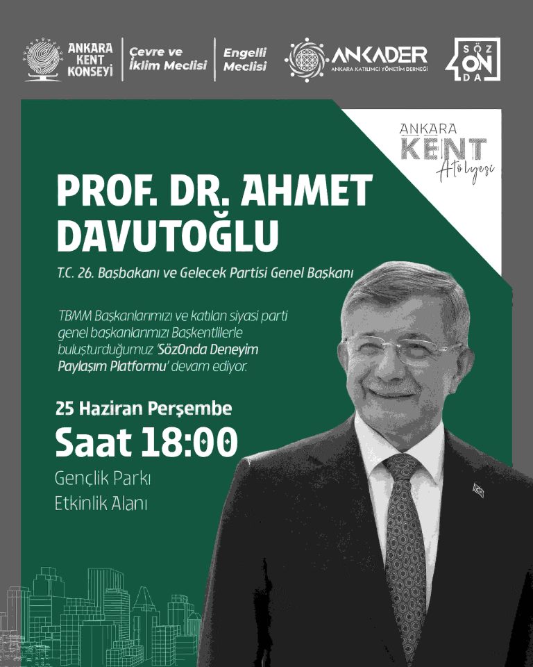 Prof. Dr. Ahmet Davutoğlu