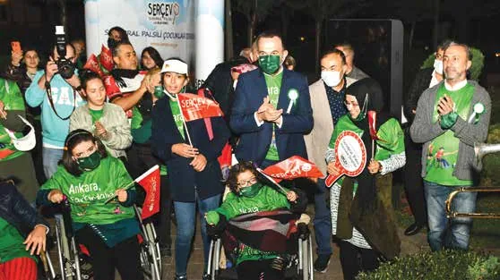Dünya Serebral Palsi Günü'nde Başkent Ankara Farkındalığa Koşuyor — Fotoğraf 3