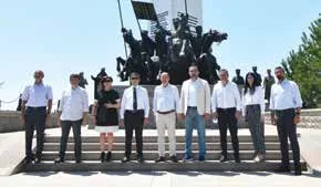 ABB Kültür ve Tabiat Varlıklarını Koruma Daire Başkanı Bekir Ödemiş’e Ziyaret — Fotoğraf 6