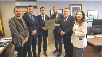 Ankara Kent Konseyi’nden Çankaya Belediye Başkanı Hüseyin Can Güner’e Tebrik Ziyareti — Fotoğraf 5