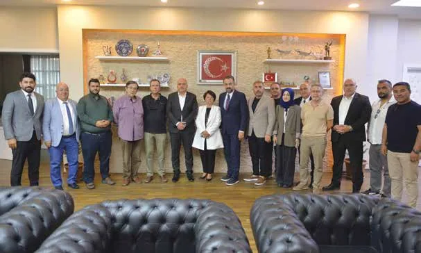 21. Dönem Ankara Milletvekili M. Zeki Çelik, Habib Şeker ve Mamak İlçe temsilcileri’nden Ankara Kent…