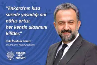 Ankara Kent Konseyi Başkanı Halil İbrahimYılmaz: “Kentin ve kentlinin gözü açıldı, kulakları duymaya başladı.” — Fotoğraf 3